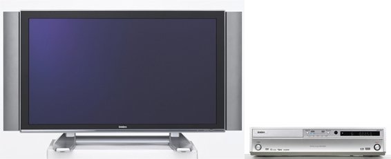 ハイビジョン対応42V型プラズマモニター＋デジタルハイビジョンレコーダーセット（UPD-42J＋UDR250J）