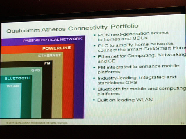 無線LANから最近では光にまで拡大したAtherosの事業領域