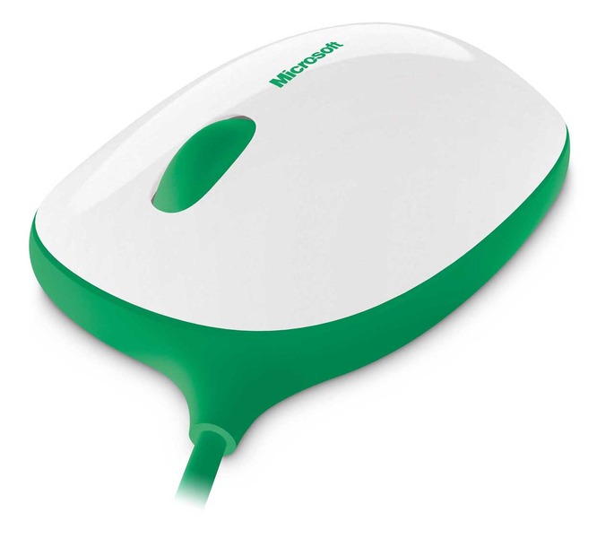 「Microsoft Express mouse」の新色「ターフグリーン」