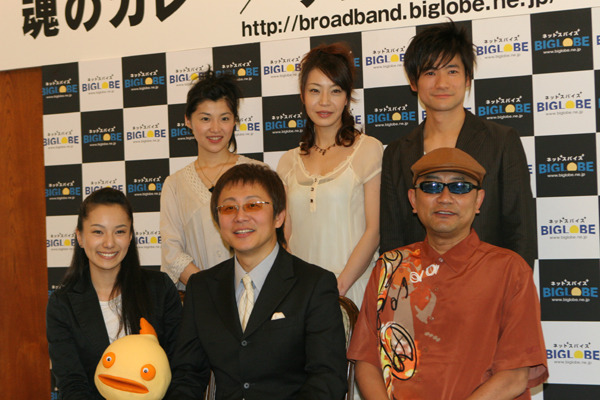 最後に2つの番組の出演者がそろって登場。どちらもBIGLOBEストリームで放送される