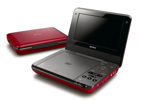 7V型画面搭載の小型プレーヤーDVP-FX750