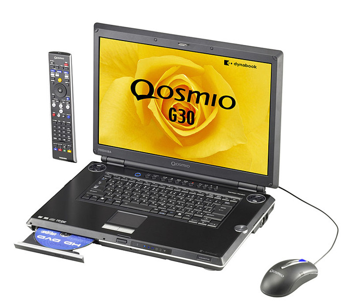 HD DVD-ROMドライブ搭載のQosmio G30/697HS