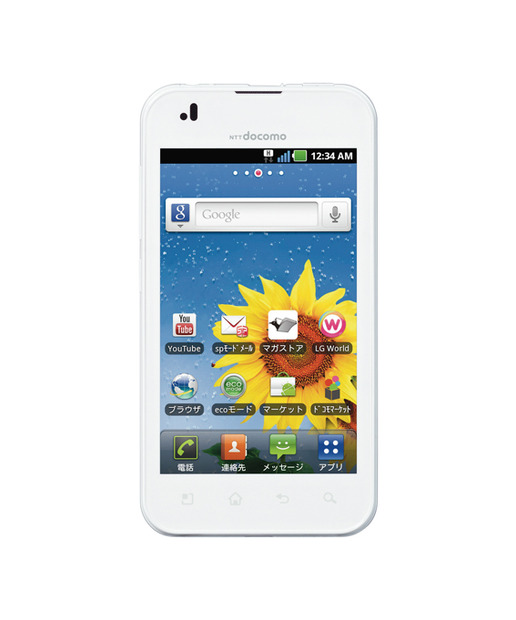 Optimus bright L-07C「White」