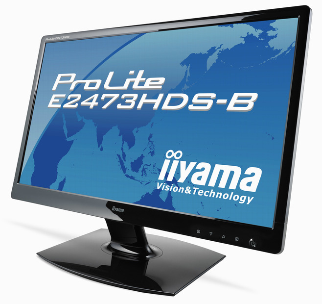 23.6型「ProLite E2473HDS-B」マーベルブラック