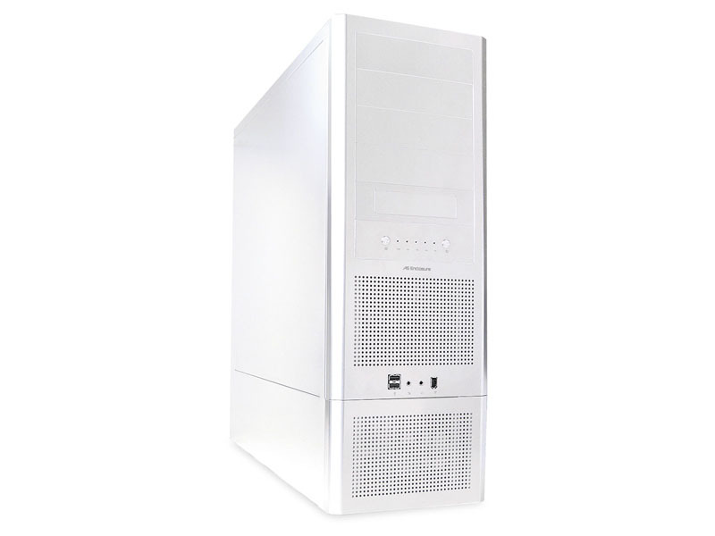 「M3 HDD Extension」を装しフルタワーに進化した「AS Enclosure M3」
