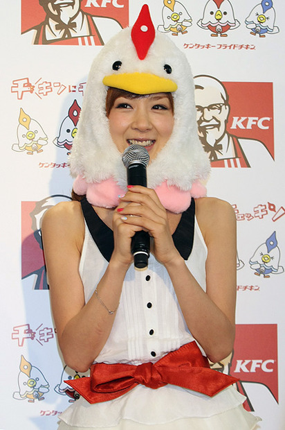 子供の頃からの“KFC好き”をアピール