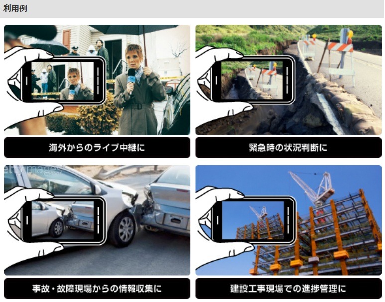 「Smart-telecaster for Android」の利用例