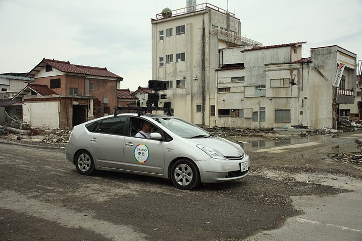 Googleストリートビューの撮影車