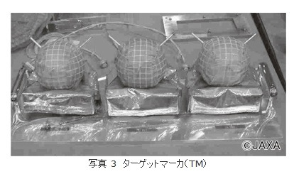 写真 3 ターゲットマーカ（TM）