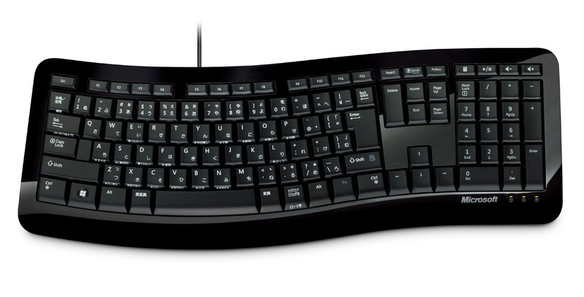 「Microsoft Comfort Curve Keyboard 3000（マイクロソフト コンフォート カーブ キーボード 3000）」