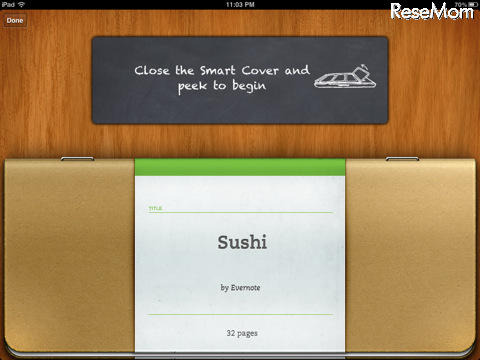 Evernote Peek