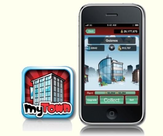 位置情報連動ソーシャルゲームアプリ「MyTown」