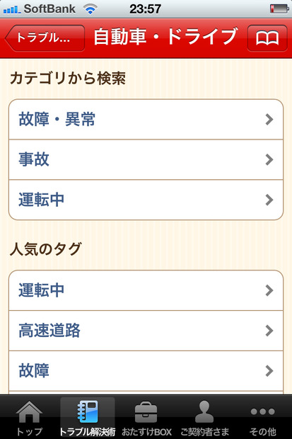 よく検索されるものは人気のダグに