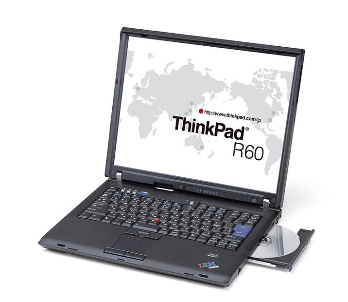 Core Duo T2300E搭載のThinkPad R60