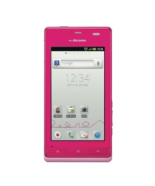 「AQUOS PHONE f SH-13C」「Pink」