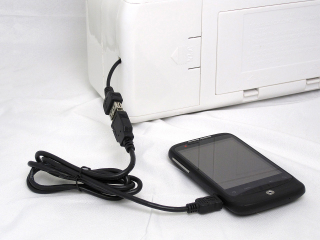 USB充電時のイメージ