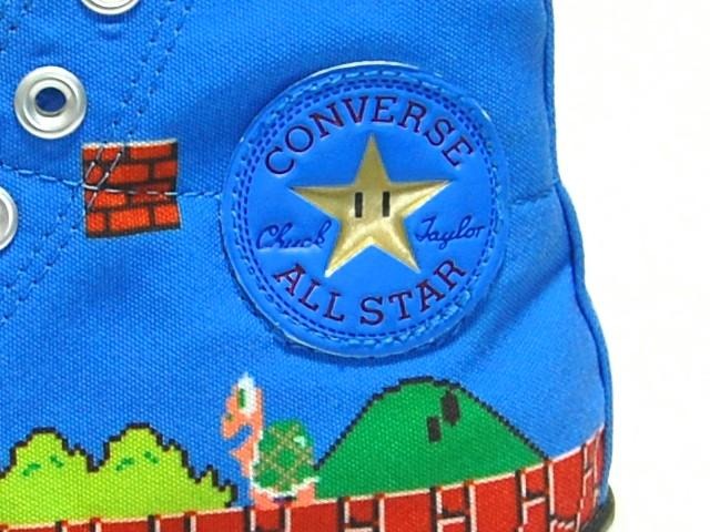 ゲーム画面がそのままシューズになった！？「ALL STAR SUPER MARIO BROS. CS HI」・・・週刊マリオグッズコレクション第149回 アンクルパッチ