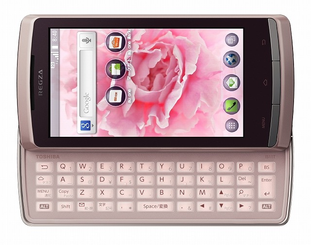 「REGZA Phone IS11T」