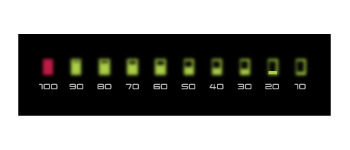 HDDの使用量がわかる10個のLEDインジケーター