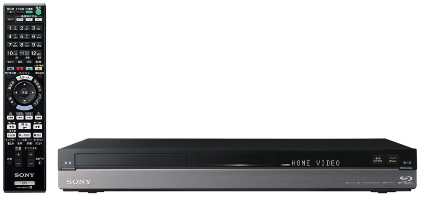 3波チューナー×3搭載/1TB HDD内蔵/USB外付けHDD対応の「BDZ-AT970T」