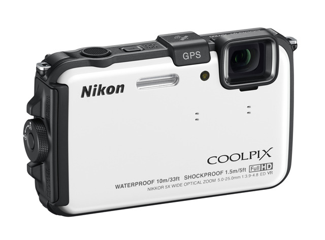 「COOLPIX AW100」ナチュラルホワイト