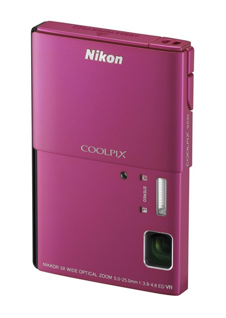「COOLPIX S100」ローズピンク
