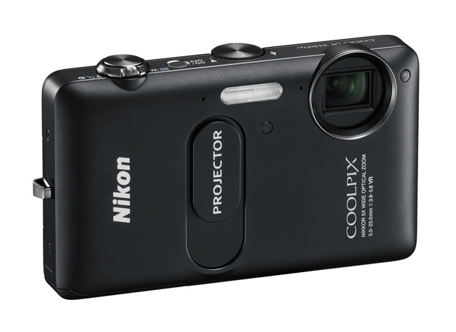 「COOLPIX S1200pj」ブラック