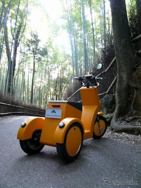 グリーンロードモータース 超小型3輪EV 試作2号機