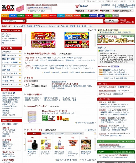 日本からは「楽天」が5位にランクイン