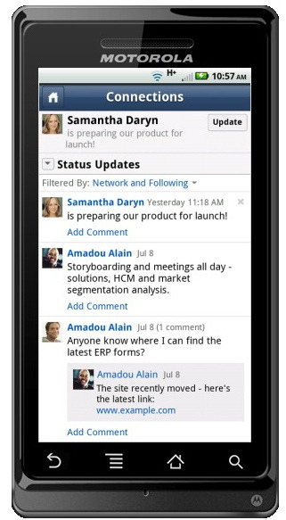 IBM、業務用ソーシャルアプリ「IBM Connections」のモバイル端末版を配信開始 