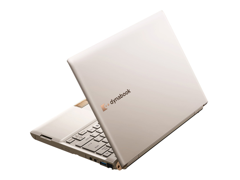 「dynabook R731/38D」「dynabook R731/37D」「dynabook R731/36D」シャンパンゴールド