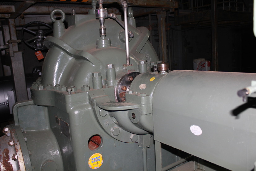 補機冷却系海水ポンプの被水状況（4号機海水熱交換器建屋地下1階RCW2ポンプ（B））