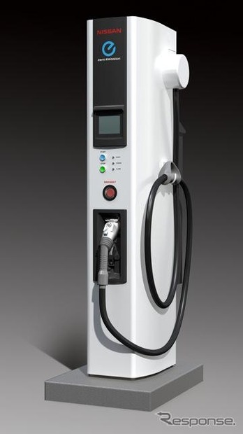 日産の新型急速充電器、標準仕様