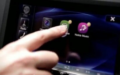 Nokia Car Mode Appによる連携