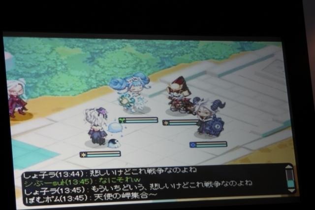 【TGS 2011】ほしのあきが誰でも遊べる簡単RPG『チョコットランド』のiPhone版をアピール  