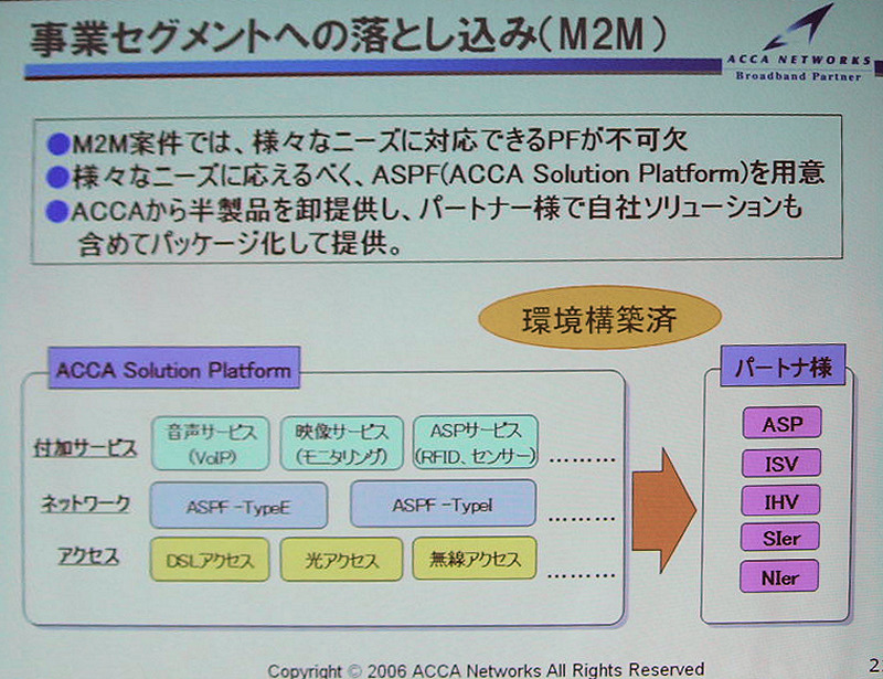 　東京ビッグサイトにおいて開催中の「WIRELESS JAPAN 2006」。「IEEE802ワイヤレス技術フォーラムDAY02:iBurst&WiMAX徹底攻略」の中から、アッカ・ネットワークスの「モバイルWiMAXのサービス開発に向けた事業戦略と実証実験の内容」について報告する。