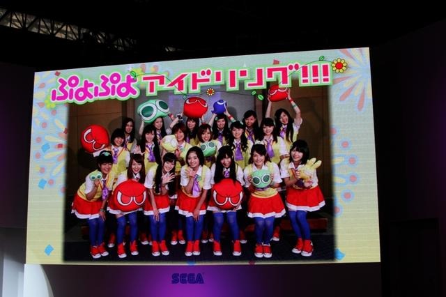 【TGS 2011】ぷよぷよアイドリング！！！が熱唱、その様子をフォトレポート  