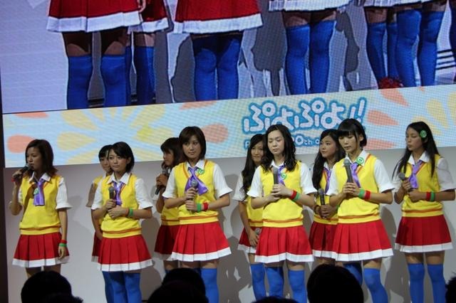 【TGS 2011】ぷよぷよアイドリング！！！が熱唱、その様子をフォトレポート  