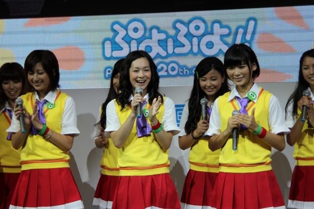 【TGS 2011】ぷよぷよアイドリング！！！が熱唱、その様子をフォトレポート  