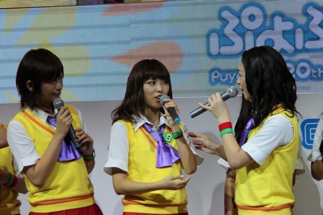 【TGS 2011】ぷよぷよアイドリング！！！が熱唱、その様子をフォトレポート  