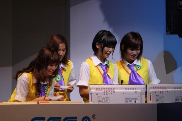 【TGS 2011】ぷよぷよアイドリング！！！が熱唱、その様子をフォトレポート  