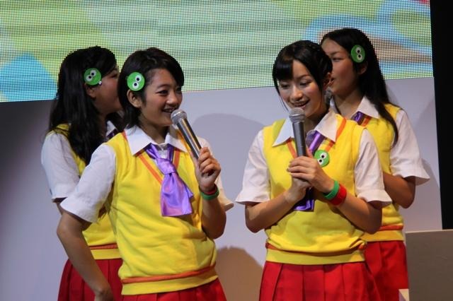 【TGS 2011】ぷよぷよアイドリング！！！が熱唱、その様子をフォトレポート  