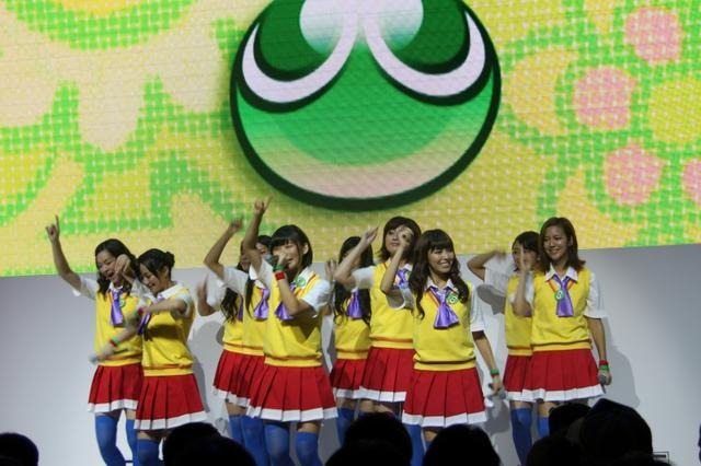 【TGS 2011】ぷよぷよアイドリング！！！が熱唱、その様子をフォトレポート  