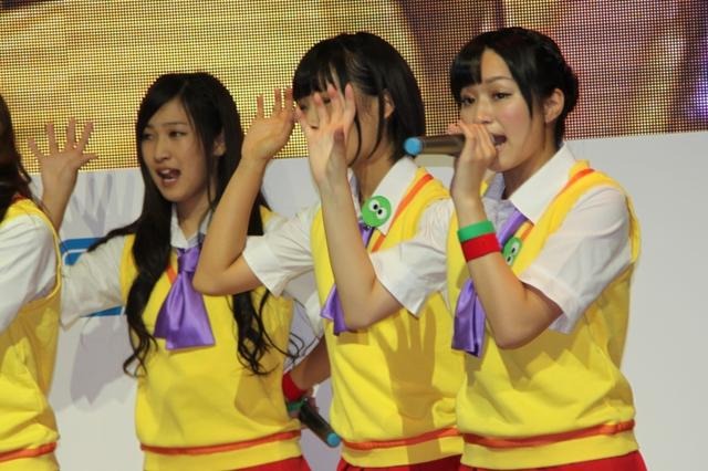 【TGS 2011】ぷよぷよアイドリング！！！が熱唱、その様子をフォトレポート  