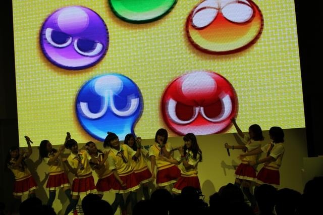 【TGS 2011】ぷよぷよアイドリング！！！が熱唱、その様子をフォトレポート  