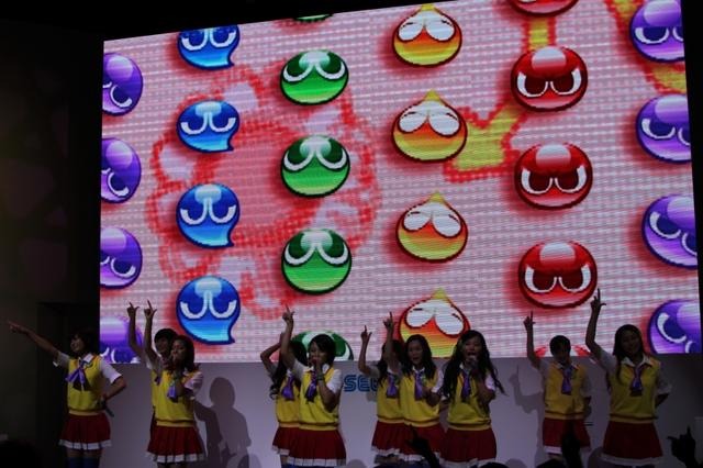 【TGS 2011】ぷよぷよアイドリング！！！が熱唱、その様子をフォトレポート  
