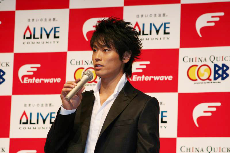 ゲストとして登壇したタレントの永井大さん