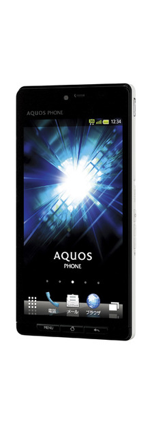 「AQUOS PHONE SoftBank 102SH」（ホワイト）