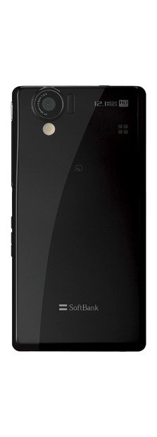 「AQUOS PHONE SoftBank 102SH」（ブラック）