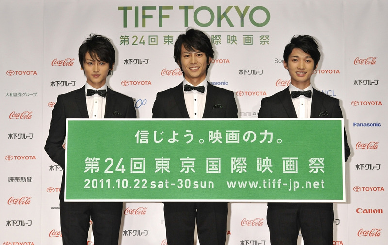 第24回 東京国際映画祭応援団・“TIFF BOYS”